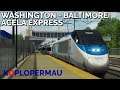Train Simulator 2022: Deze route reed ik in MSTS! Washington - Baltimore met de Acela Express!