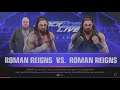WWE 2K19 Roman Reigns Heel VS Roman Reigns Shield Req. 1 VS 1 Match