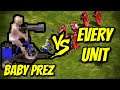 BABY PREZ vs EVERY UNIT | Age of Empires: Definitive Edition