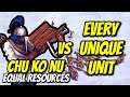 ELITE CHU KO NU vs EVERY UNIQUE UNIT (Equal Resources) | AoE II: Definitive Edition