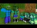 Monster School : FAMILY ZOMBIE PREGNANT BREWING CHALLENGE - Minecraft Animation