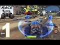 RACE: Rocket Arena Car Extreme - Gameplay Walkthrough Part 1🤩(iOS,Android)