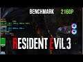 Resident Evil 3 RTX 3090 Gigabyte AORUS WATERFORCE Benchmark R5800x 2160p 4k