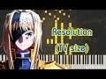 [Sword Art Online: Alicization - War of Underworld OP] : Resolution (TV size) Piano Arrangement