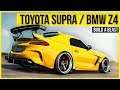 TOYOTA SUPRA \ BMW Z4 - Build A Beast | Need for Speed Heat