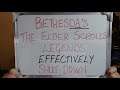 BETHESDA'S: The Elder Scrolls Legends Effectively Shut Down!!