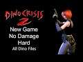 Dino Crisis 2 (PS1) - No Damage (Hard, All Dino Files)