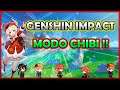 Genshin Impact Modo Chibi Solo PC / Estan Muy Divertidos / Inténtalo Ya!