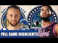 GSW vs MINESSOTA FULL GAME HIGHLIGHTS NBA2K20 2020_21 Season