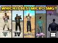 GTA : WHICH IS BEST MICRO SMG IN EVERY GTA?