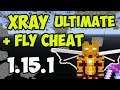 How to get XRAY in Minecraft 1.15.1 - download install X ray Ultimate 1.15.1 & Fly Mod