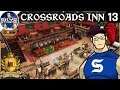 How To Make TWO STOREY ROOMS and BALCONIES!! - CROSSROADS INN Gameplay Ep 13