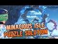 Minacious Isle Seelie Puzzle Solved (30 Primogems + Luxurious Chest) - Genshin Impact