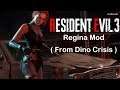RESIDENT EVIL 3 - Regina Mod ( From Dino Crisis ) Gameplay Jill Valentine