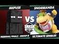 SWT EU RF Group B - iRefuse (Steve) Vs. Snormanda (Bowser Jr.) SSBU Ultimate Tournament