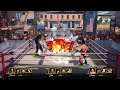 WWE 2K Battlegrounds The Undertaker VS The Rock,Triple H Triple Threat Match