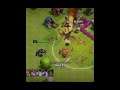 Archer Queen Vs Dragon ~ ClashOfClans Indonesia gameplay #shorts