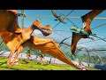 Battle Royale Jurássico: Repteis Voadores! Ptera, Tapejara e + | Jurassic World Evolution 2 | PT/BR