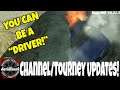 BeamNG Drive - Channel and Tourney Updates! *YOU* can be a named driver!