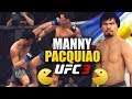 EA UFC 3: Manny Pacquiao In UFC 3! Quick and Powerful Knockouts! UFC 3 Online Gameplay
