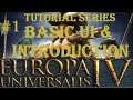 Europa Universalis 4 - Tutorial Series - #1 Basic UI and introduction