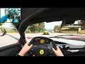Ferrari LaFerrari | Forza Horizon 4 | Cockpit View ( Interior View Drive ) Logitech g29 GamePlay