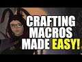 【FFXIV】Creating Your Own HQ Macros In Shadowbringers!
