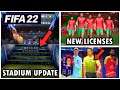 FIFA 22 - NEWS | Stadium UPDATE, Serie A LICENSE, NEW Clubs, NEW League, Licenses & More