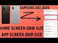 How to Change Home & Apps Grid Size On Samsung A02 & A02s | Galaxy tips and tricks