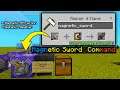 How to make a Magnet Sword in Minecraft using Command Block Tricks