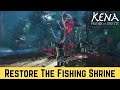 KENA BRIDGE OF SPIRITS - How to Restore The Fishing Shrine Puzzle | Forgotten Forest Guide