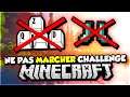 Minecraft CHALLENGE : Jouer sans MARCHER !