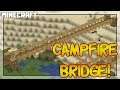 MINECRAFT | How to Make a Campfire Bridge! 1.15.2
