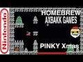 Pinky Xmas - New NES Homebrew FREE DOWNLOAD - C&M Playthrough