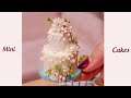 Romantic Miniature Wedding Cake Decorating #shorts
