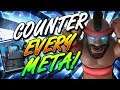 NEW BEST HOG RIDER DECK COUNTERS EVERYTHING!! 100% WINS! - Clash Royale