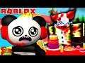 SURPRISE BIRTHDAY PARTY ! Scary Roblox Birthday Party Let's Play with Combo Panda
