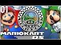 WHO GONNA GET BODIED MOST? MUSHROOM CUP! Mario Kart DS VS Part 1 - DarkLightBros