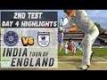 Day 4 Highlights - 2nd Test England vs India | Pataudi Trophy - IND vs ENG | Real Cricket 20 Stream