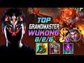 GrandMaster Wukong TOP vs Jayce - 천상계 탑 오공 템트리 룬 신파자 정복자 ウーコン Вуконг 齐天大圣 悟空 - LOL KR 11.18