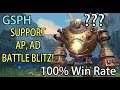 LoL Wild Rift PH - 100% Win Rate!! Support AP, AD, Battle BLITZCRANK!