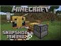 Minecraft 1.15 - Snapshot 19w34a : Le miel et les abeilles !! (RIP usine à bois)
