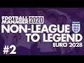 Non-League to Legend FM20 | EURO 2028 | Part 2 | JADON SANCHO | Football Manager 2020