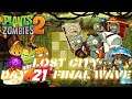 Plants vs Zombies 2 :: Lost City Day 21 :: Final Wave【 Shorts 】