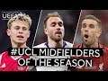 UEFA Awards: UCL Midfielder of the Season shortlist
