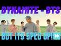 🧨 BTS (방탄소년단) 'Dynamite' (Holiday Remix), BUT IT'S SPED UP! 🧨
