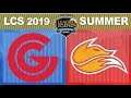 CG vs FOX   LCS 2019 Summer Split Week 7 Day 2   Clutch Gaming vs Echo Fox