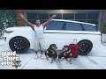 Chop And Chop's Girlfriend Road Trip in GTA 5 (funny)