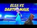 Darth Maul vs Ice Queen Elsa | Olaf Frozen 2 Ice Queen Elsa Disney kids Darth Maul  | An Elsa Video