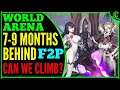 F2P 7-9 Months Behind - Can we climb? (World Arena) Epic Seven RTA Epic 7 Gameplay E7 [WA #3]